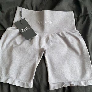 NVGTN short gray biker shorts